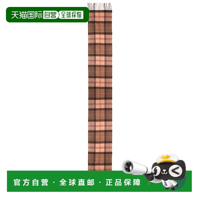 1h可退 香港直邮潮奢 barbour 巴伯尔 女士 格子呢围巾 LSC0129LS