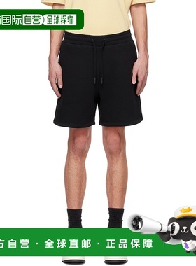 1h可退 香港直邮潮奢 Ami Paris 男士 黑色 Ami de Cœur 短裤 USO