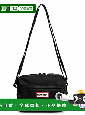 日本直邮Hunter 尼龙斜挎包黑色UBX3930KBM-BLK