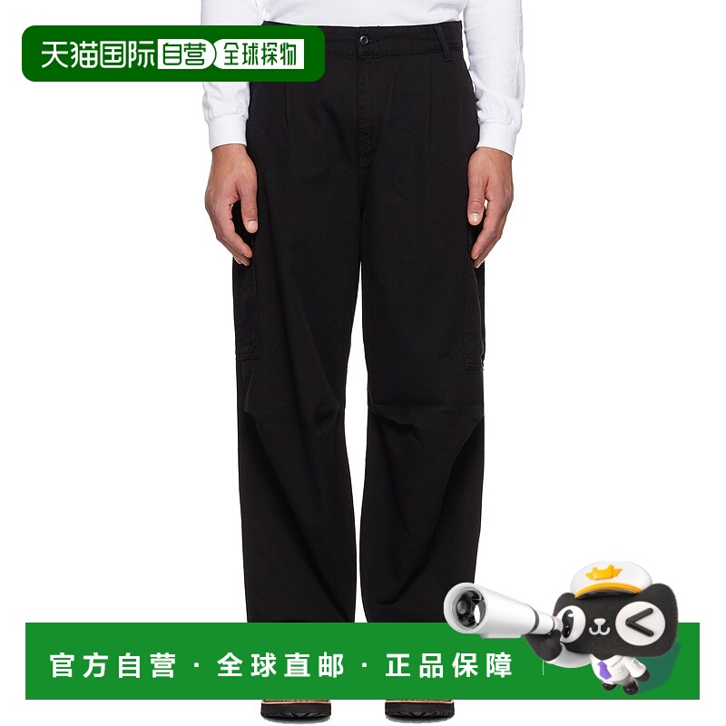 1h可退 香港直邮潮奢 CARHARTT WIP 男士 黑色 Cole 工装裤 I0312