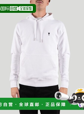 香港直邮Ami Paris 女士 Ami 白色毛线衫 E25HSW764730BLANC