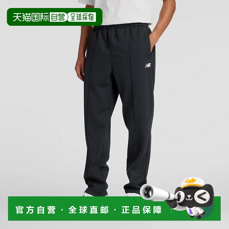 日本直邮New Balance 男士双面针织运动裤带衬里长裤训练裤运动服