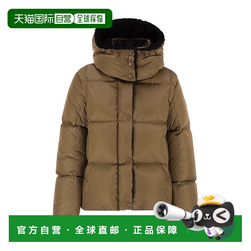 1h可退 香港直邮潮奢 Moncler 盟可睐 女士 CASTELNOU 短款连帽方