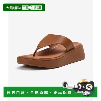 韩国直邮FITFLOP 女士女鞋F-Mode Leather Flatform Toe-Post Sand