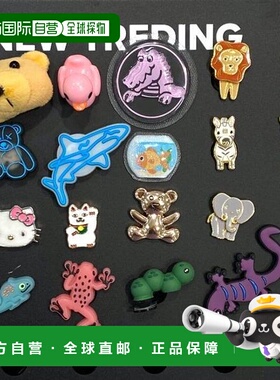 韩国直邮crocs Crocs HC02 金属金色泰迪熊 JIBBITZ 10011085 (37