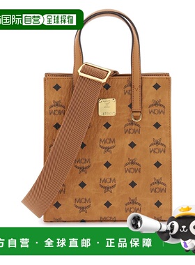 香港直邮MCM 男士手提包 MMTAAKC02CO 棕色 Printed canvas shopp