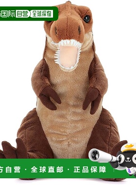 【日本直邮】COLORATA 暴龙M号坐姿毛绒玩具 亲肤仿真恐龙柔软