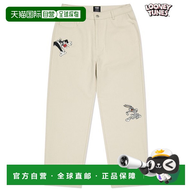 韩国直邮MAHAGRID 秋冬新款百搭运动休闲裤MG2DSMPA14BIV纯棉卫裤