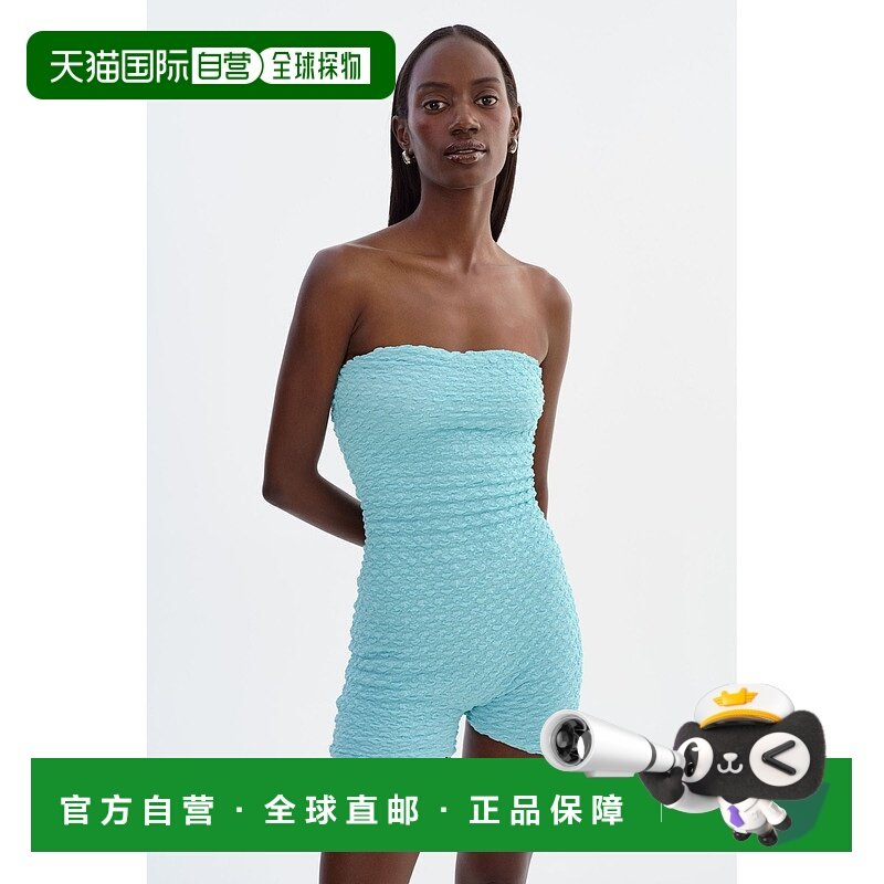 自营lamarque马乔丽|连体衣-淡蓝色 美国奥莱直发性感