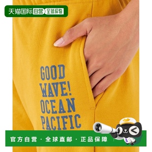 女装 pacific 宽松棉质 卫裤 1h可退 半腰绳设计 日本直邮ocean