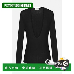 783451Y75YK1000 女士针织毛衣 SS2024 LAURENT 香港直邮SAINT