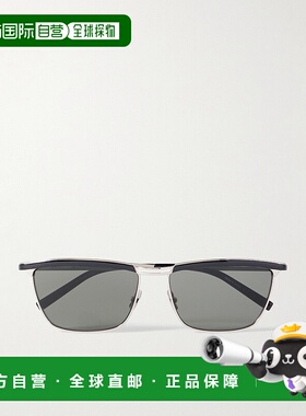 1h可退 香港直邮潮奢 Saint Laurent 圣罗兰 男士 Joe 方形框醋纤