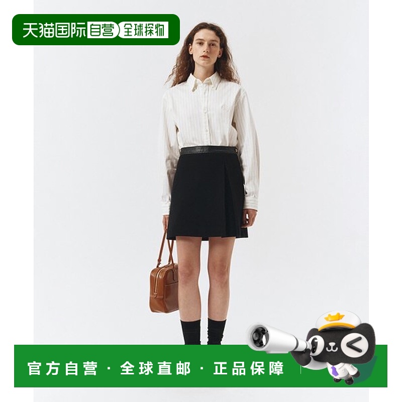 韩国直邮Dunst2023秋冬新品中性风经典女款衬衫UDSH3C103B1