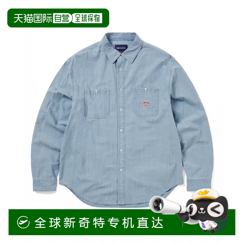1h可退 韩国直邮thisisneverthat  衬衫条纹