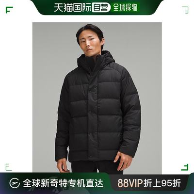 日潮跑腿Lululemon露露乐蒙 Wunder Puff 男士羽绒外套 Black XS