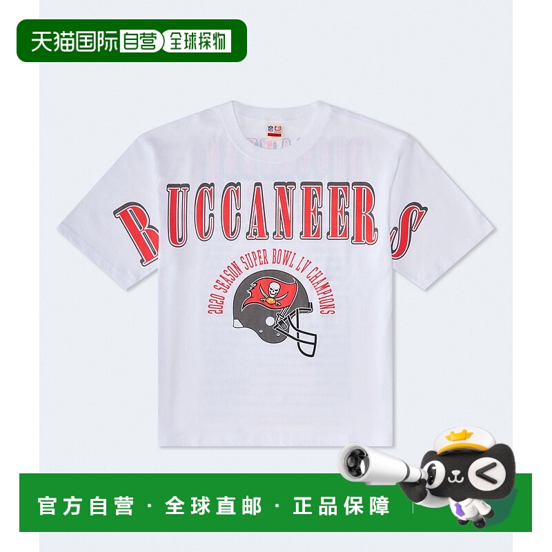 自营Aeropostale坦帕湾海盗队级碗方形图案T恤-白色 美国奥莱直发