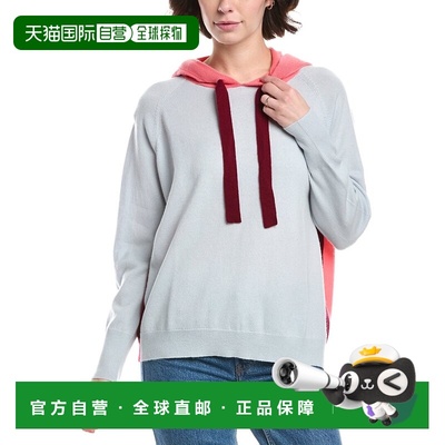 自营Brodie Cashmere Contrast Wool & Cashmere-Blend Hoodie -