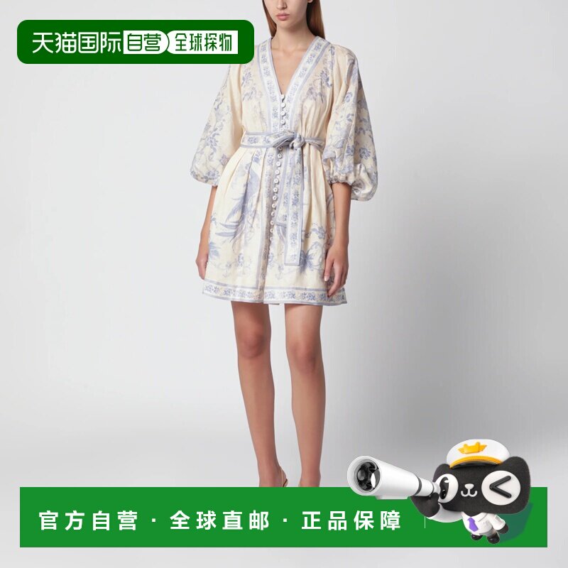 欧洲直邮ZIMMERMANN 女士连衣裙 3500DSS262LICL AW支付后1h可退图片