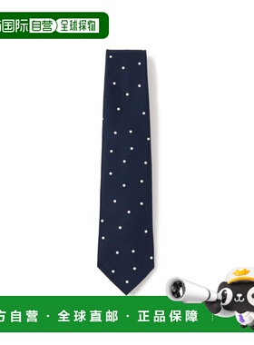 1h可退 日本直邮FITZGERALD男士真丝波点领带 21553734107