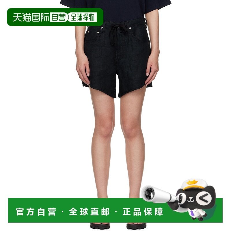 1h可退 香港直邮潮奢 Citizens Of Humanity 女士 黑色 Brynn Dra