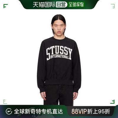 香港直邮潮奢 Stussy 斯图西 男士 黑色 International 套头衫 19