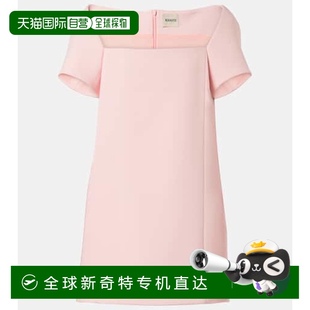 香港直邮KHAITE Benji 1h可退 女士 舒适时 迷你连衣裙 pink粉色