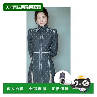 香港直邮Fendi 李小冉同款  长袖连衣裙 FDA747A5X7