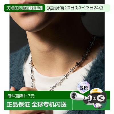 1h可退 日本直邮WEGO 男女同款简约链条吊坠项链 MT24AW12SG0008