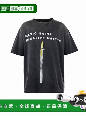 1h可退 日本直邮SAINT Mxxxxxx 男士复古印花短袖T恤 SMHR8000000