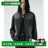 日本直邮WYM LIDNM 男女同款 1h可退 复古水洗牛仔机车夹克 WYjk11