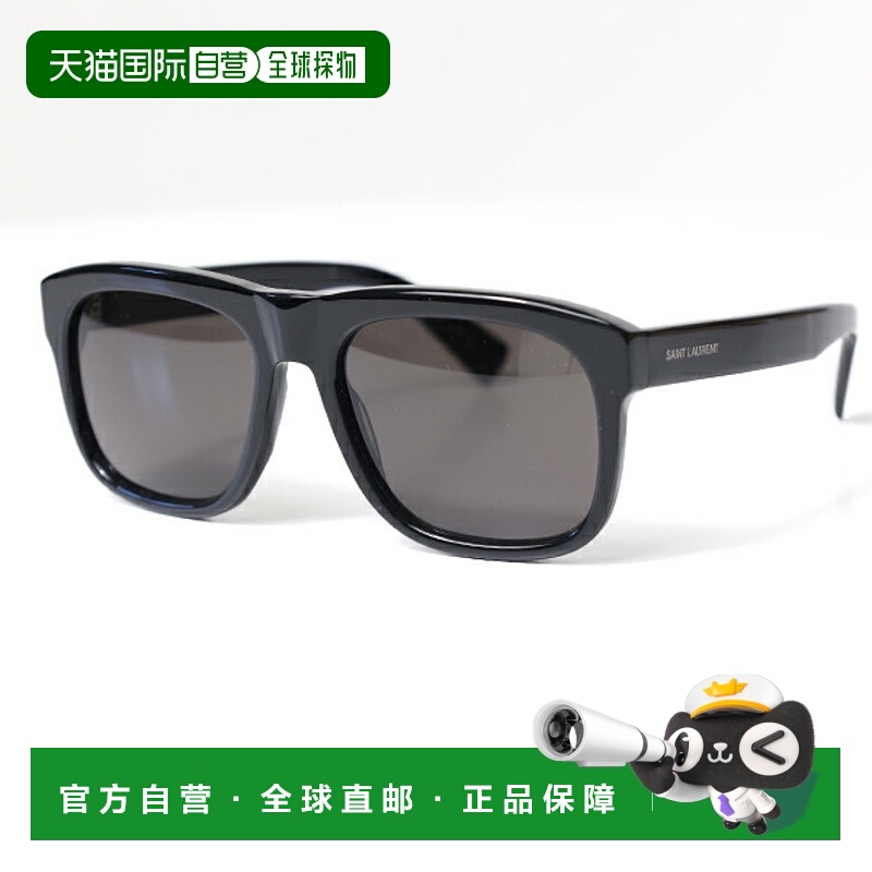 日本直邮Saint Laurent SL 558 太阳镜 713741 Y9956 女士方形飞