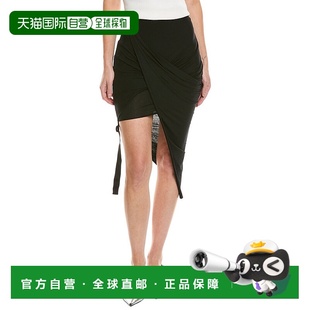 Lang black Wind Skirt 美国奥莱直发 Asymmetrical 自营Helmut
