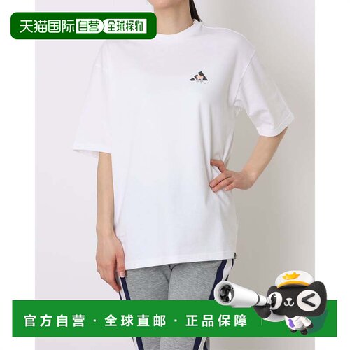 日本直邮Softside T恤 白色 KA5091 宽松大码印花