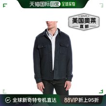 BOSS Hugo Boss 羊毛混纺外套式衬衫 - 蓝色 【美国奥莱】直发