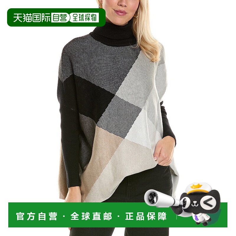 自营Joseph A. Turtleneck Tunic Sweater - black 美国奥莱直发