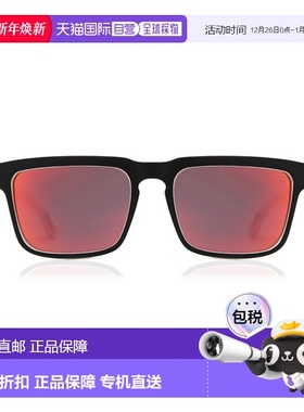 自营 spy间谍头盔Hd 673015209365方形太阳镜-黑红色 美国奥莱直