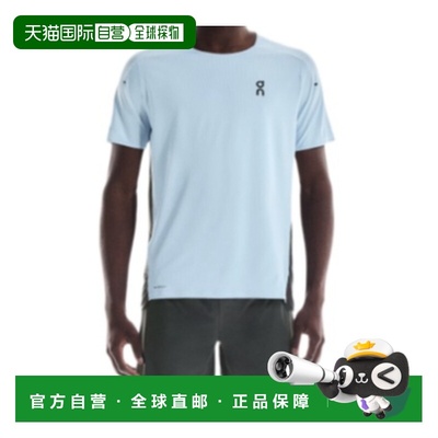 香港直邮ON RUNNING 男士T恤 1ME10232985 SS2025 蓝色 短袖T恤