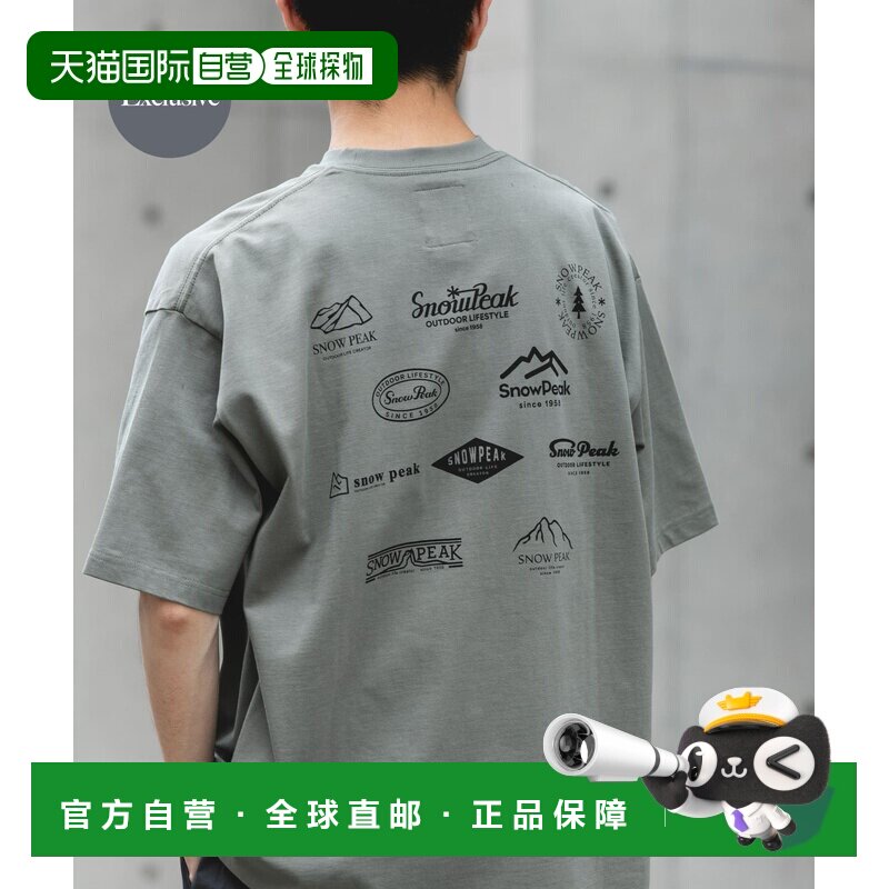 URBAN RESEARCH 别注Snow Peak服装与DOORSPROTOARCHIVE印花T恤图片