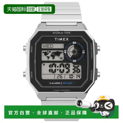 自营Timex男士大街数字表盘手表-天美时美国直发 数字奥莱