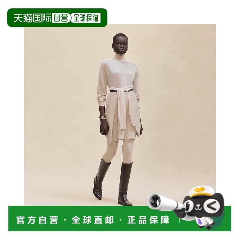 1h可退 欧洲直邮HERMES 爱马仕 25秋冬 H5H2542DPF8 女士 连衣裙