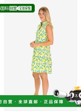 自营duffield lane柠檬水黄色的罗宾连衣裙 美国奥莱直发