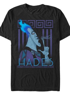 美国直邮Fifth Sun|迪士尼男士大力神哈迪斯几何肖像短袖 T 恤