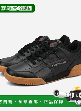日本直邮Reebok WORKOUT PLUS 男女士低帮运动鞋黑色100000065