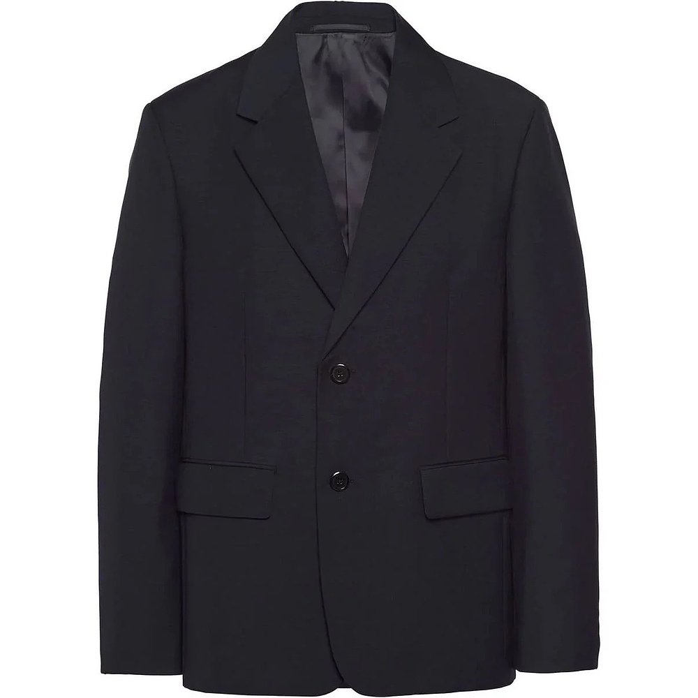 PRADA 男士夹克 UGM153S21103HF0AA7-1 SS2025 黑色