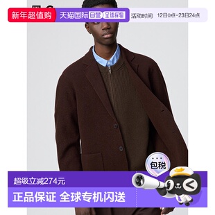 日本直邮UNIQLO男女同款西装外套480812-38优衣库羊毛