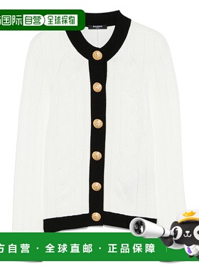 香港直邮Balmain 巴尔曼 女士 长袖开衫 FF1KL191KI64