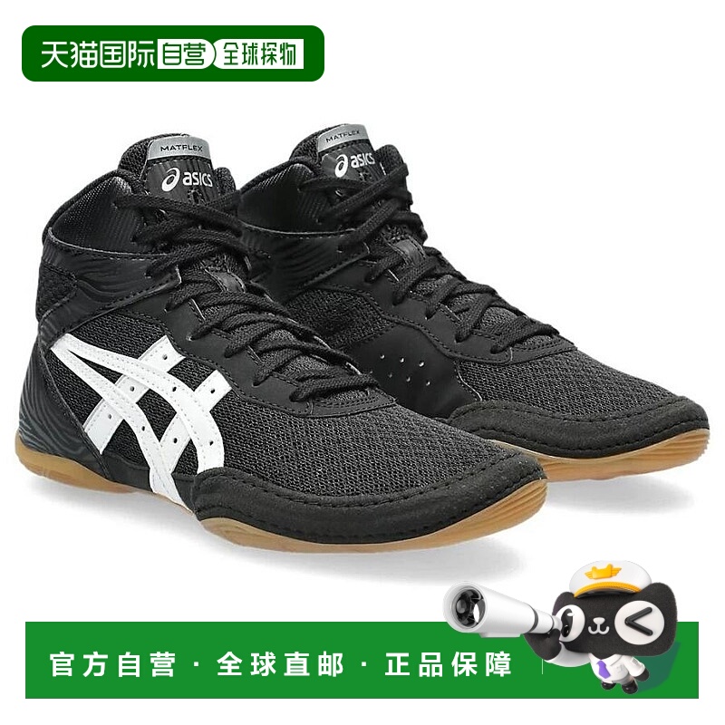 日本直邮ASICS 儿童摔跤鞋 Matte Flex 7GS 青少年儿童 001 黑色