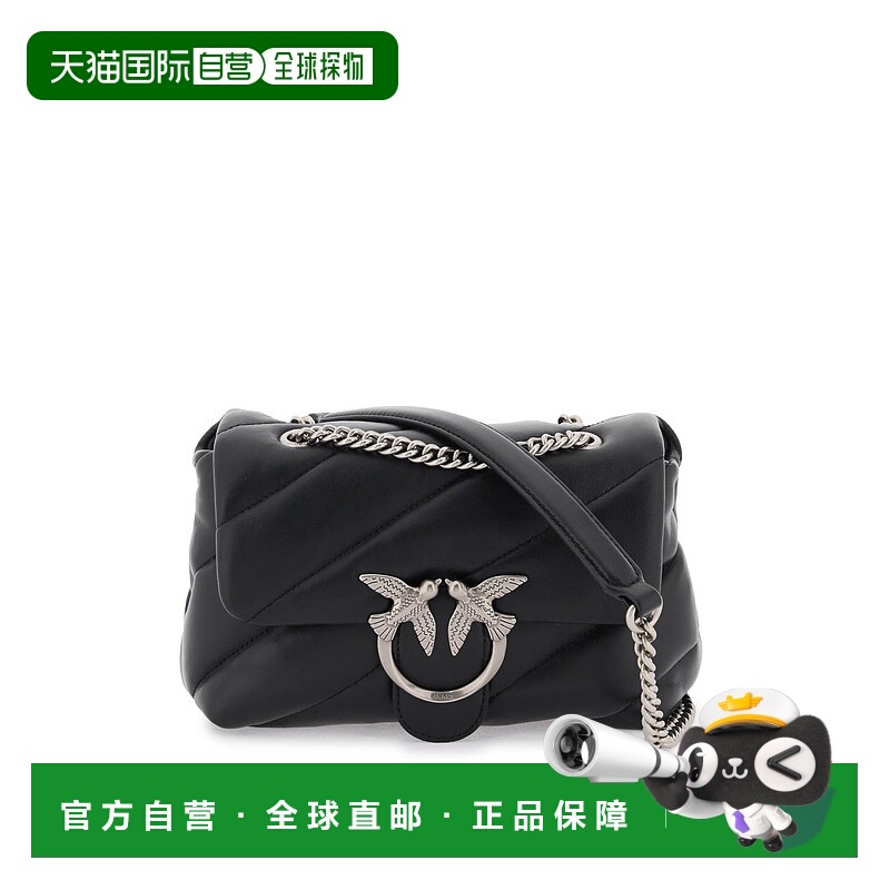 香港直邮PINKO 女士单肩包 100039A0F2Z99O CO 黑色 Love Mini Pu