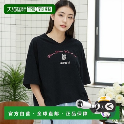 韩国直邮LIFEWORK 女士女装T恤LW232TS845新款
