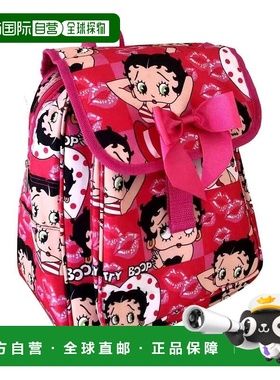 1h可退 【美国直邮】betty boop 女士 双肩包贝蒂背包迷你